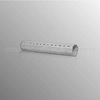 Axe octagonale otel galvanizat 40mm rulouri exterioare