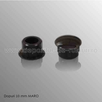 Dopuri plastic 10 mm maro