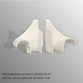 Palnii albe ghidare lamele in ghidaje duble tip H