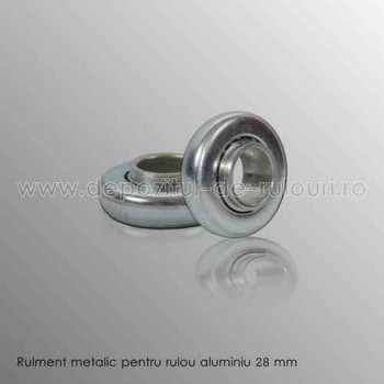 Rulmenti metalici 28 mm pentru rulouri exterioare aluminiu