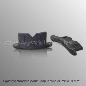Sigurante standard cap lamele aluminiu 39mm