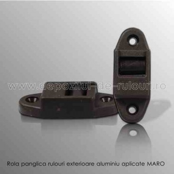 Accesorii rulouri exterioare aplicate rola panglica maro