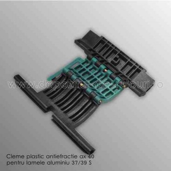 Cleme rulouri antiefractie electrice cu lamele 37, 39 cu ax 40