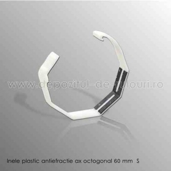 Inele plastic antiefractie pentru ax octagonal 60 mm S