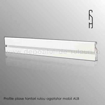 Plase tantari rulou agatator mobil vertical alb