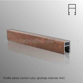 Plase tantari rulou ghidaje laterale aluminiu nuc