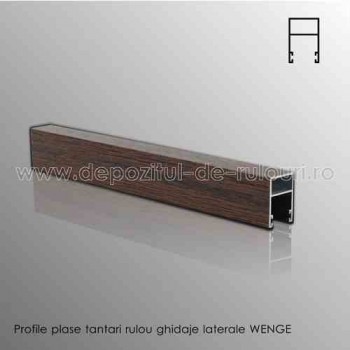 Plase tantari rulou ghidaje laterale aluminiu wenge